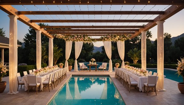 Comment trouver la meilleure location de mariage avec piscine ?